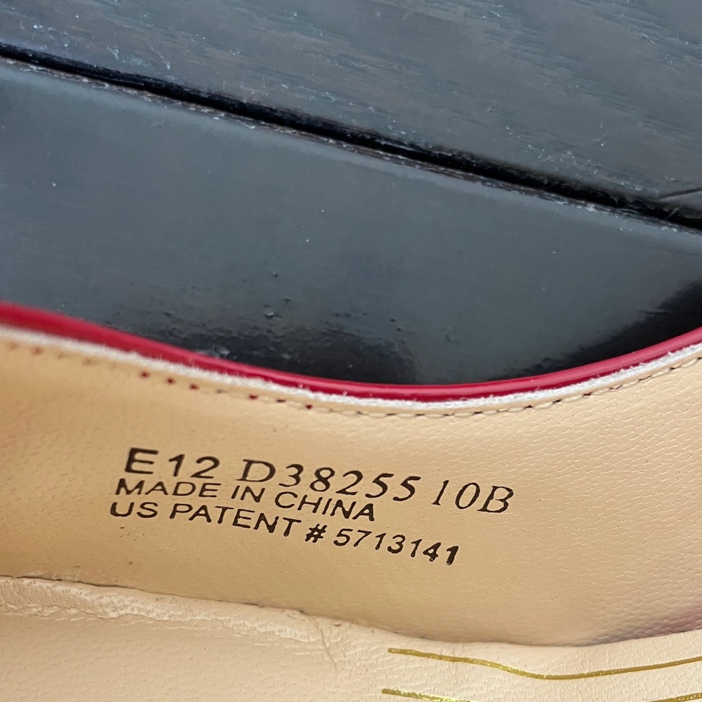 Cole Haan x NikeAir Patent Leather Red 3.5 Inch Heels Women’s Size 10B - Picture 3 of 7